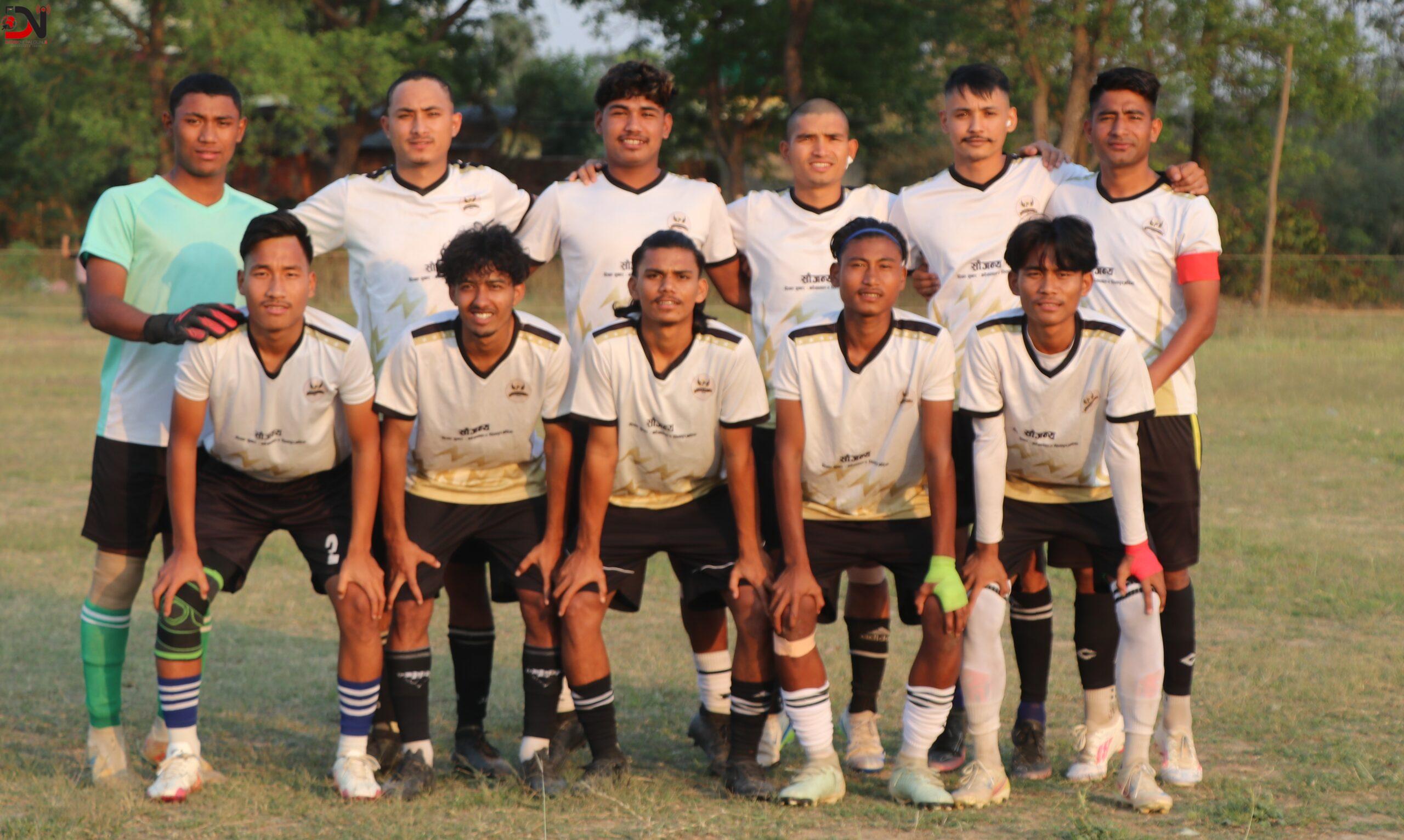 योगिनी कपमा राईजिङ स्टार र सीतापुर युनाइटेड विजयी