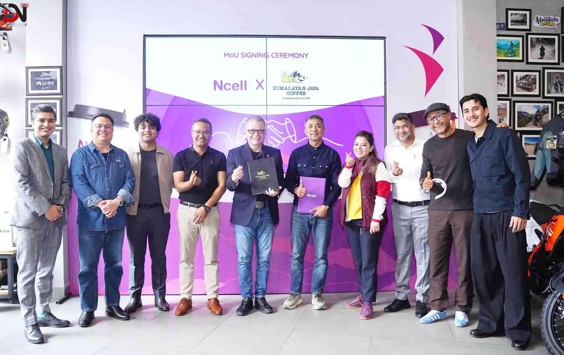 एनसेल प्रयोगकर्तालाई हिमालयन जाभा कफीको प्रत्येक चुस्कीमा छुट