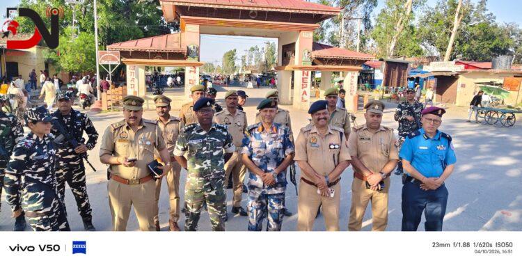 सीमा अनुगमनमा भारतीय प्रहरी अधिकारी