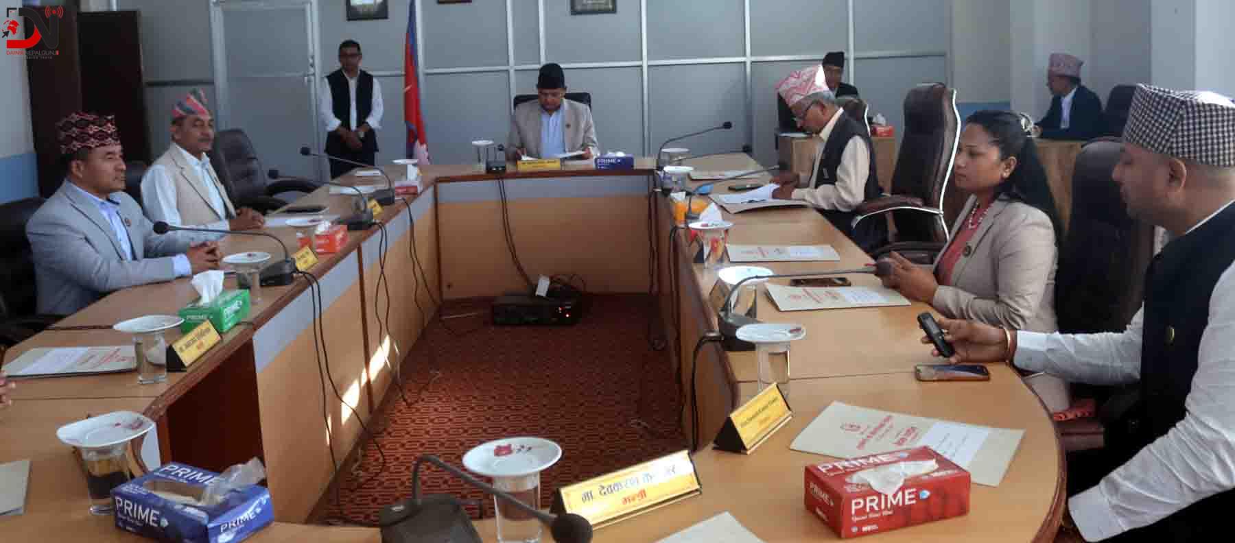 लुम्बिनी प्रदेश मन्त्रिपरिषद् बैठकः यि हुन निर्णय