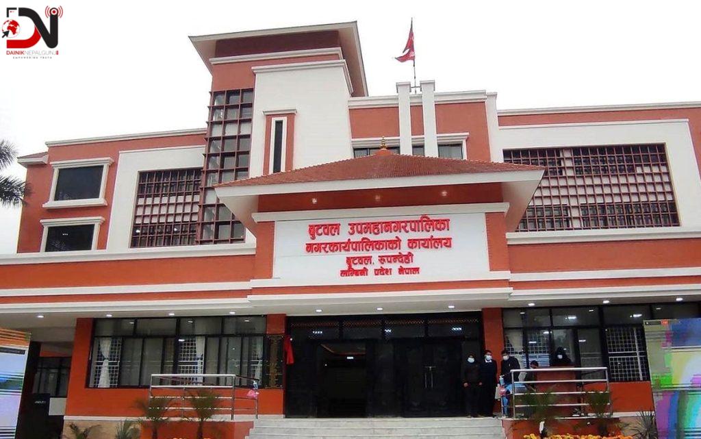 बुटवलमा पनि सरकारी जग्गामा बनेका घरटहरा हटाउन थालियो