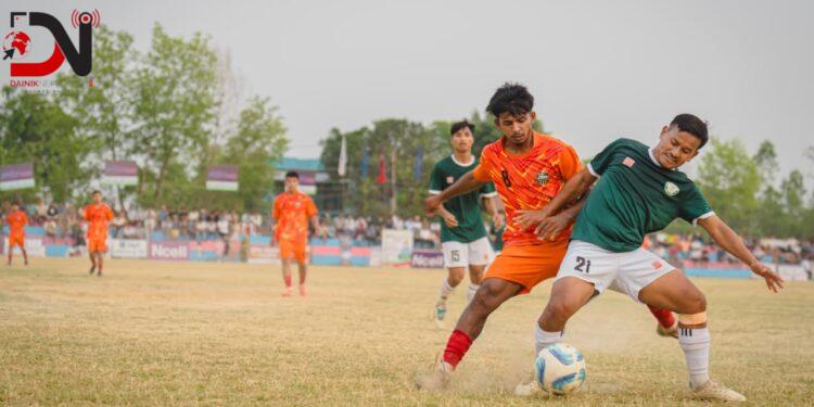 खजुरा गोल्डकप : जेबिएम फुटबल एकेडेमी लखनउ फाइनलमा