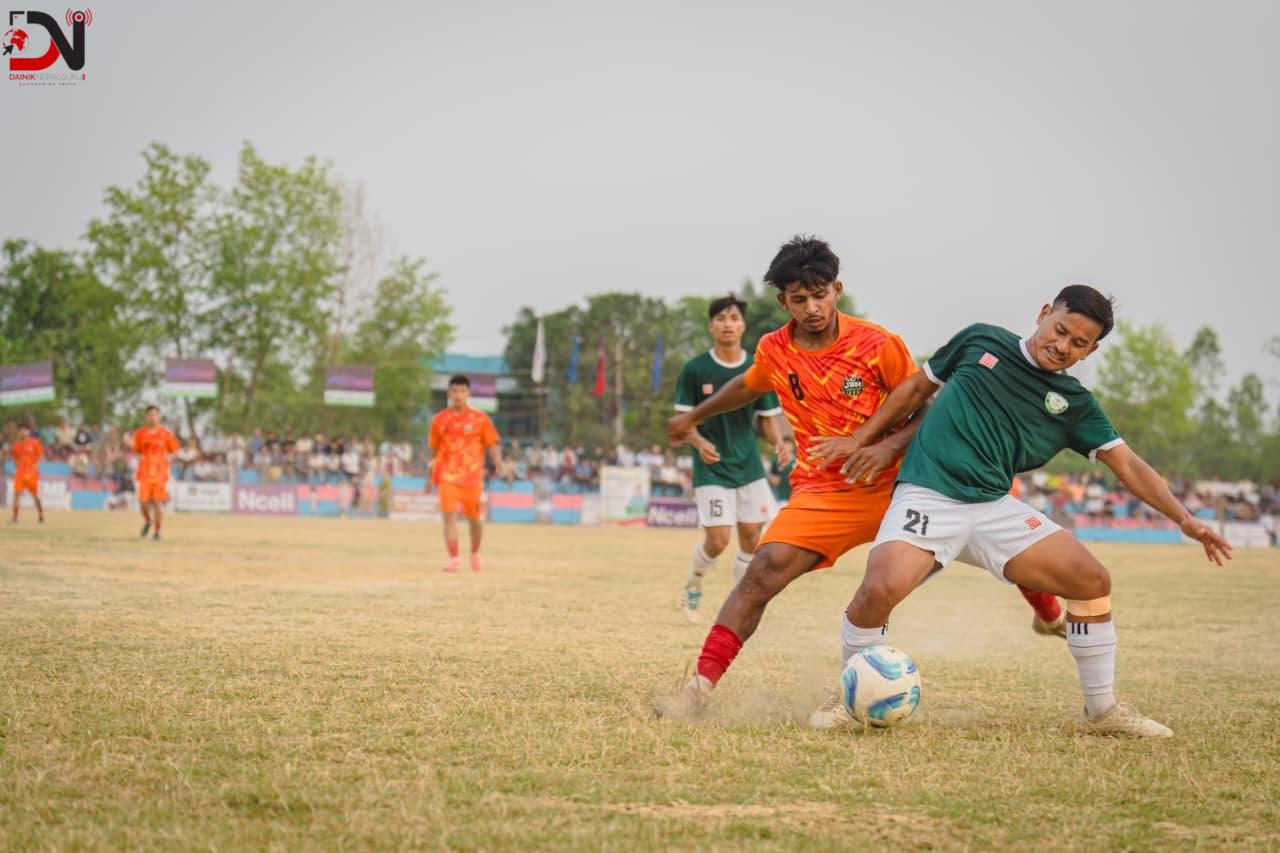 खजुरा गोल्डकप : जेबिएम फुटबल एकेडेमी लखनउ फाइनलमा