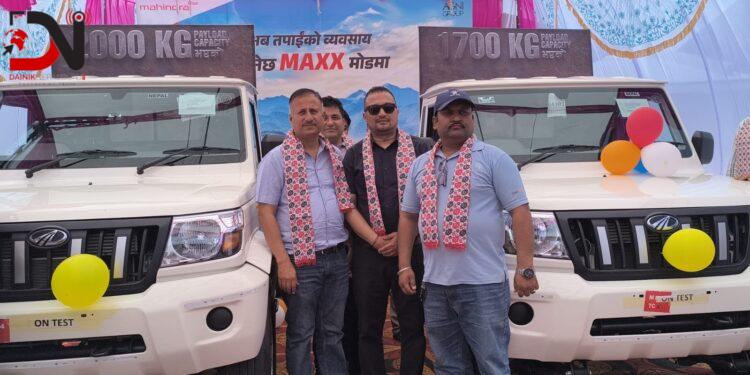महिन्द्राको २ टन क्षमताको बोलेरो म्याक्स पिक–अप बाँकेमा