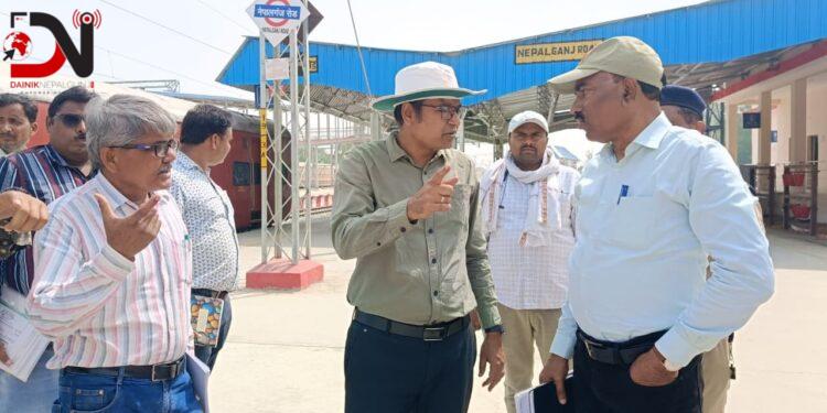 रुपैडिहामा ब्राडगेज रेल सेवा सञ्चालनको तयारी तीव्र