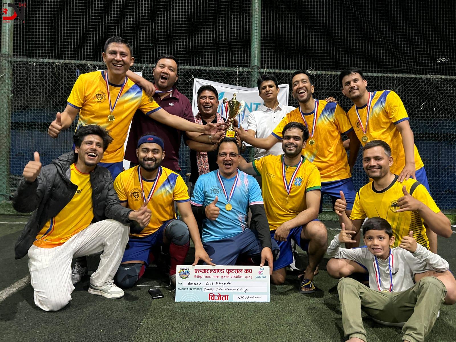 सन्तति आईभिएफ फ्ल्याटल्याण्ड कपको उपाधि बैकर्स क्लबलाई