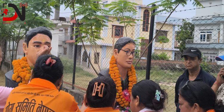 जेनजी आन्दोलनका शहिदको स्मृतिमा शालिक
