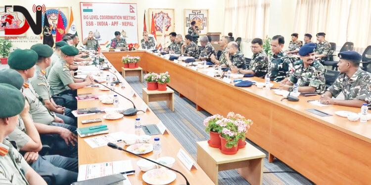 एसएसबीसँग एपीएफ उच्च अधिकारी भेट