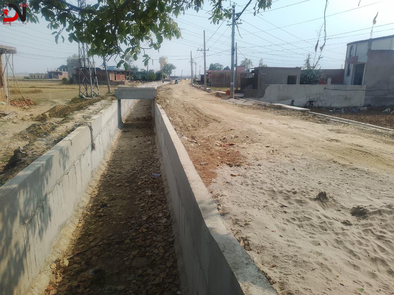 सिक्टा सिँचाइको डुडुवा शाखा नहर निर्माण द्रुतगतिमा