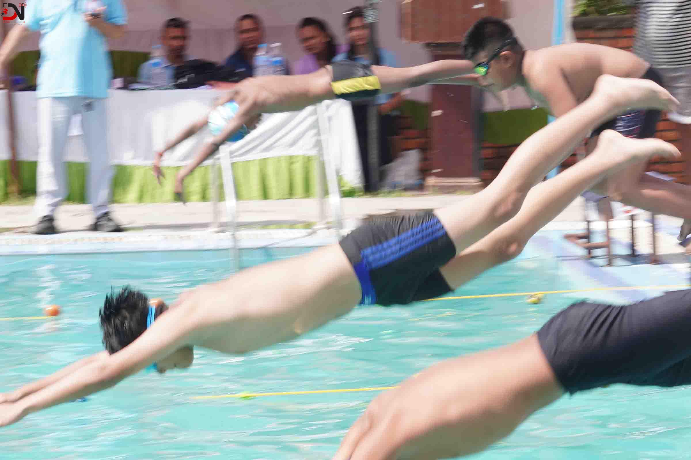राष्ट्रिय पौडी प्रतियोगिताको उपाधि शिखा एकेडेमीलाई