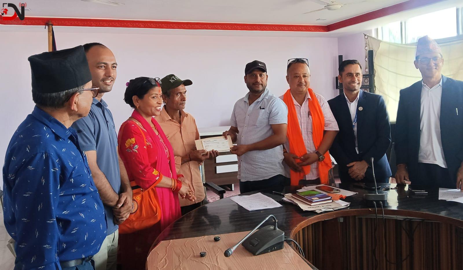 आवास बीमा भुक्तानी