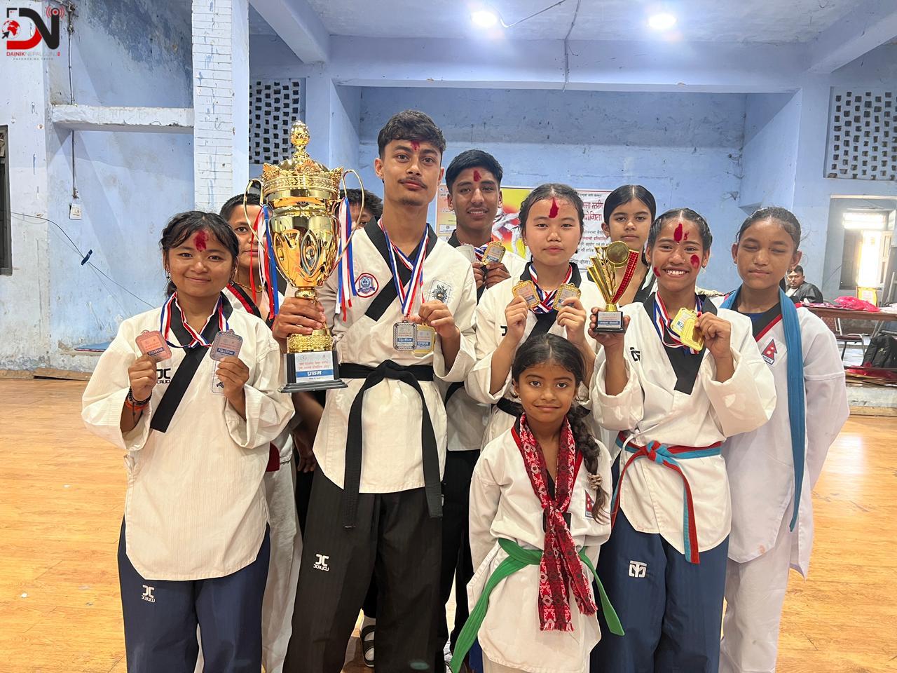 नेपालगञ्जमा प्रथम पुम्से तेक्वान्दो प्रतियोगिता सम्पन्न
