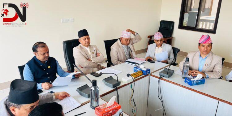 विपद् प्रतिकार्यका लागि तयारी अवस्थामा रहन निर्देशन