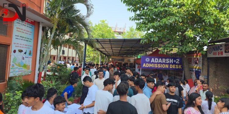 आदर्शमा प्लस टु अध्ययनका लागि दोब्बर विद्यार्थी
