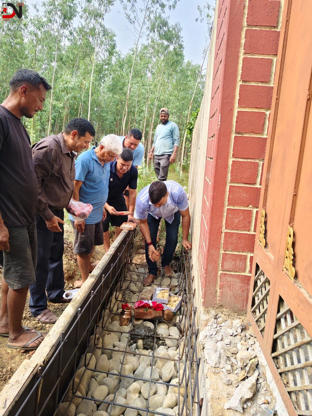 वडा नं. १८ मा विकास निर्माणले लियो तीव्र गति
