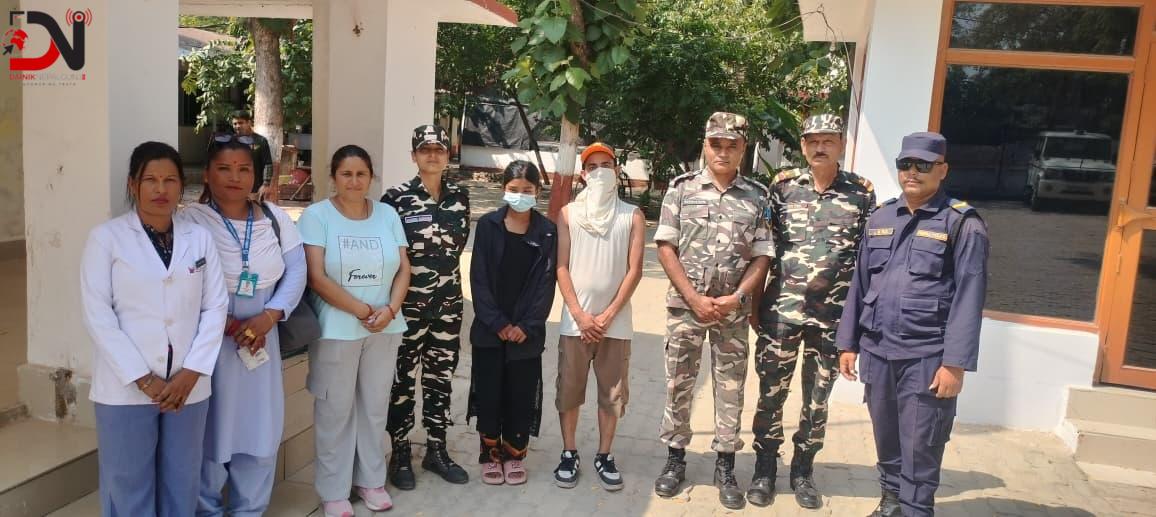 एसएसबीले गर्यो किशोरीको उद्दार