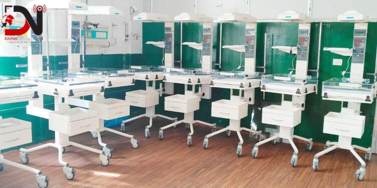 भेरी अस्पतालको एनआईसीयू शय्या विस्तार गरिँदै