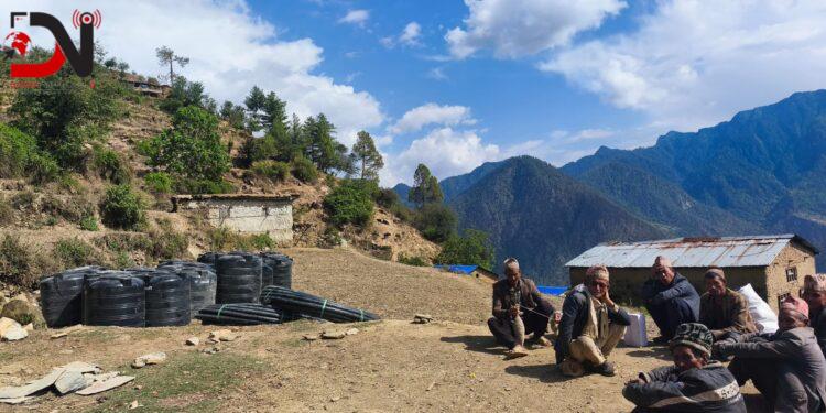 हुम्लाको बौल्यानामा खानेपानी समस्या