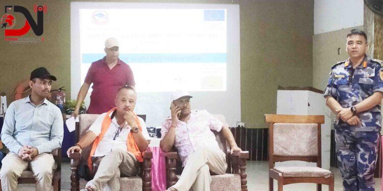 स्वयंसेवकलाई विपद् खोज तथा उद्धार तालिम