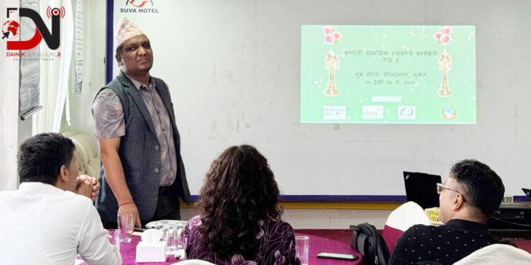 कर्णालीमा समुदायमा आधारित मानसिक स्वास्थ्य कार्यक्रम