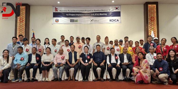 KOICA IRDB Project Holds First PIU Meeting in Bardiya