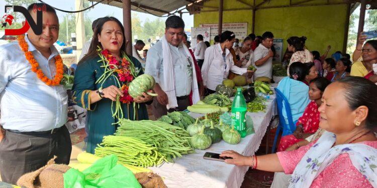 खजुरामा प्राङ्गारिक कृषि तथा पोषण मेला