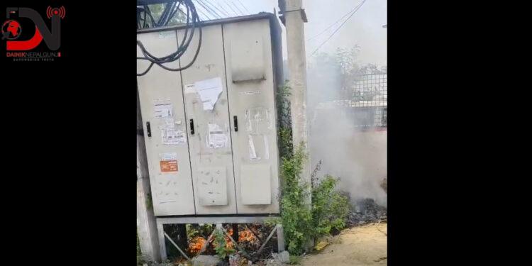 नेपालगन्जमा लापरबाहीले आगलागीको जोखिम