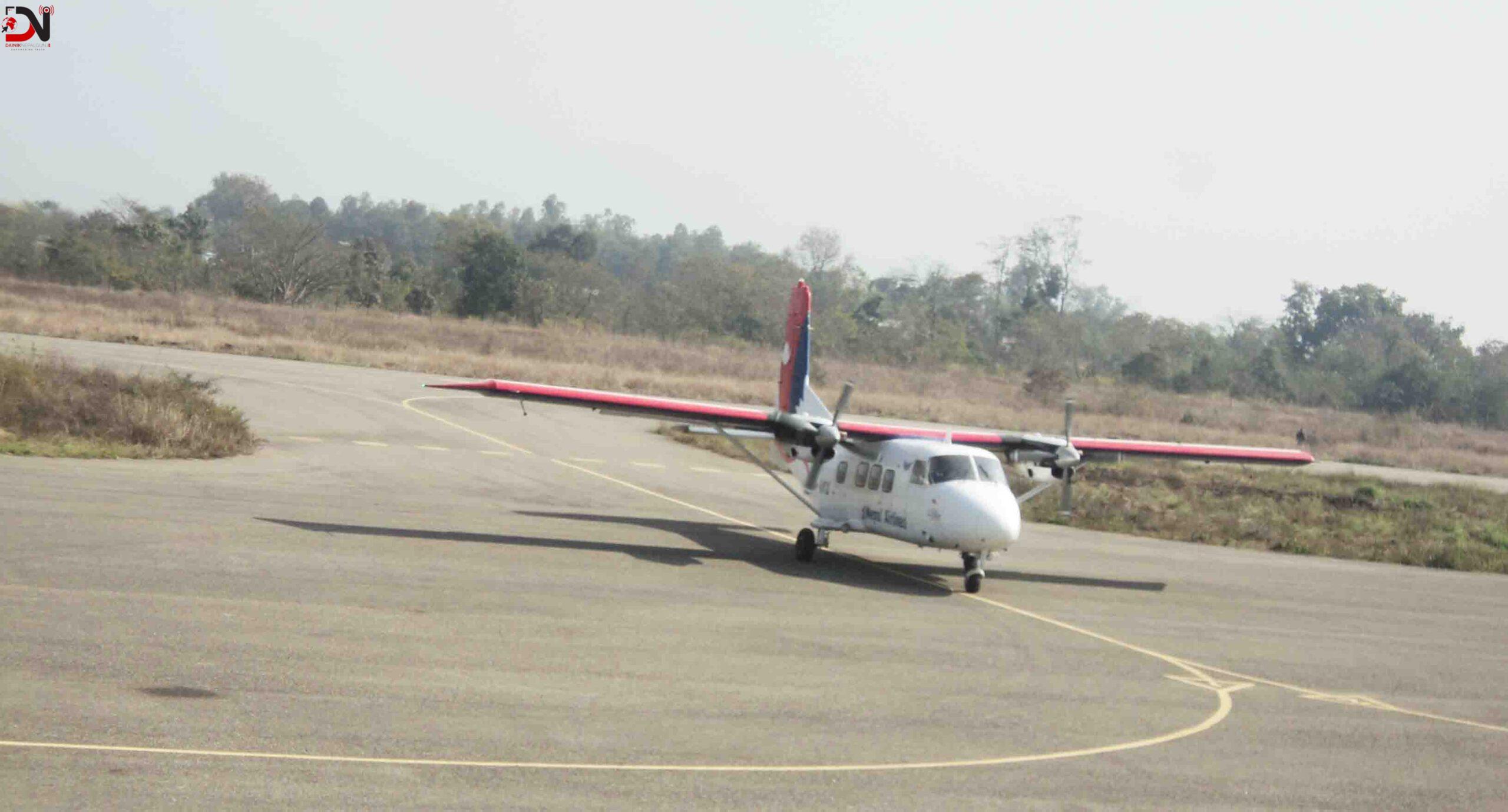 टरिगाउँ विमानस्थलमा ‘न त जहाजको टुङ्गो, न त बजेटकै’