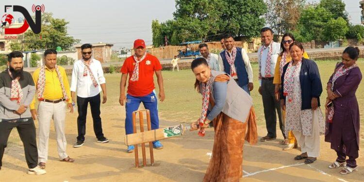 नेपालगन्जमा दोस्रो ‘माननीय’ कप क्रिकेट