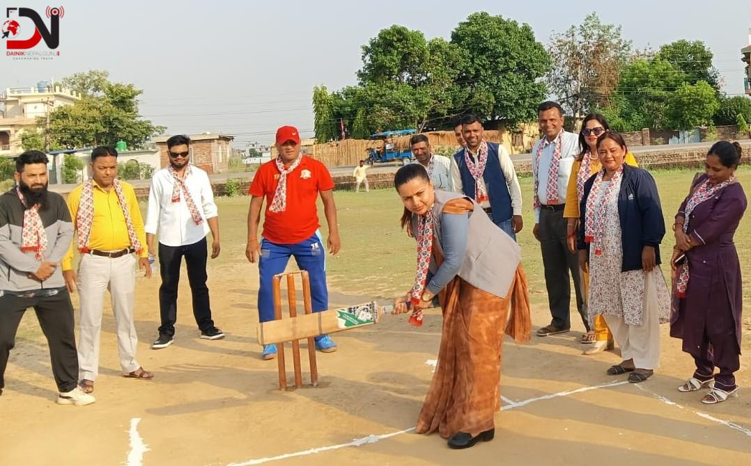 नेपालगन्जमा दोस्रो ‘माननीय’ कप क्रिकेट