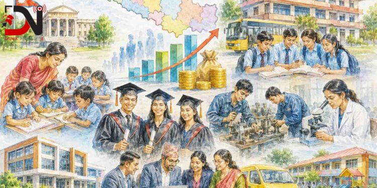 गैर सरकारी शिक्षण संस्थाबाट तीन बढीलाई रोजगारी