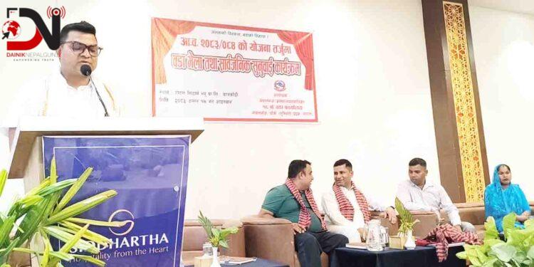 वडाध्यक्ष बर्माले ल्याए करोड बढीको बजेट