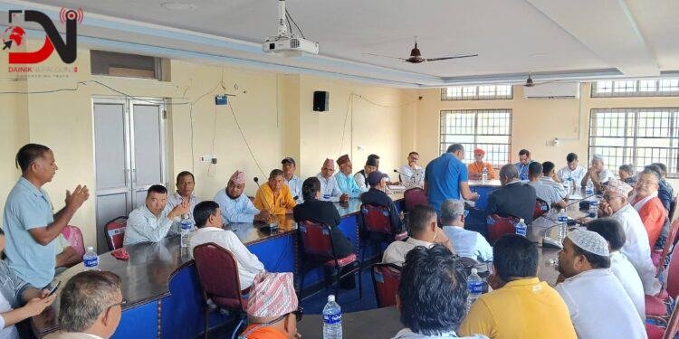 बाँके : हतियार प्रदर्शन र डिजेमा रोक