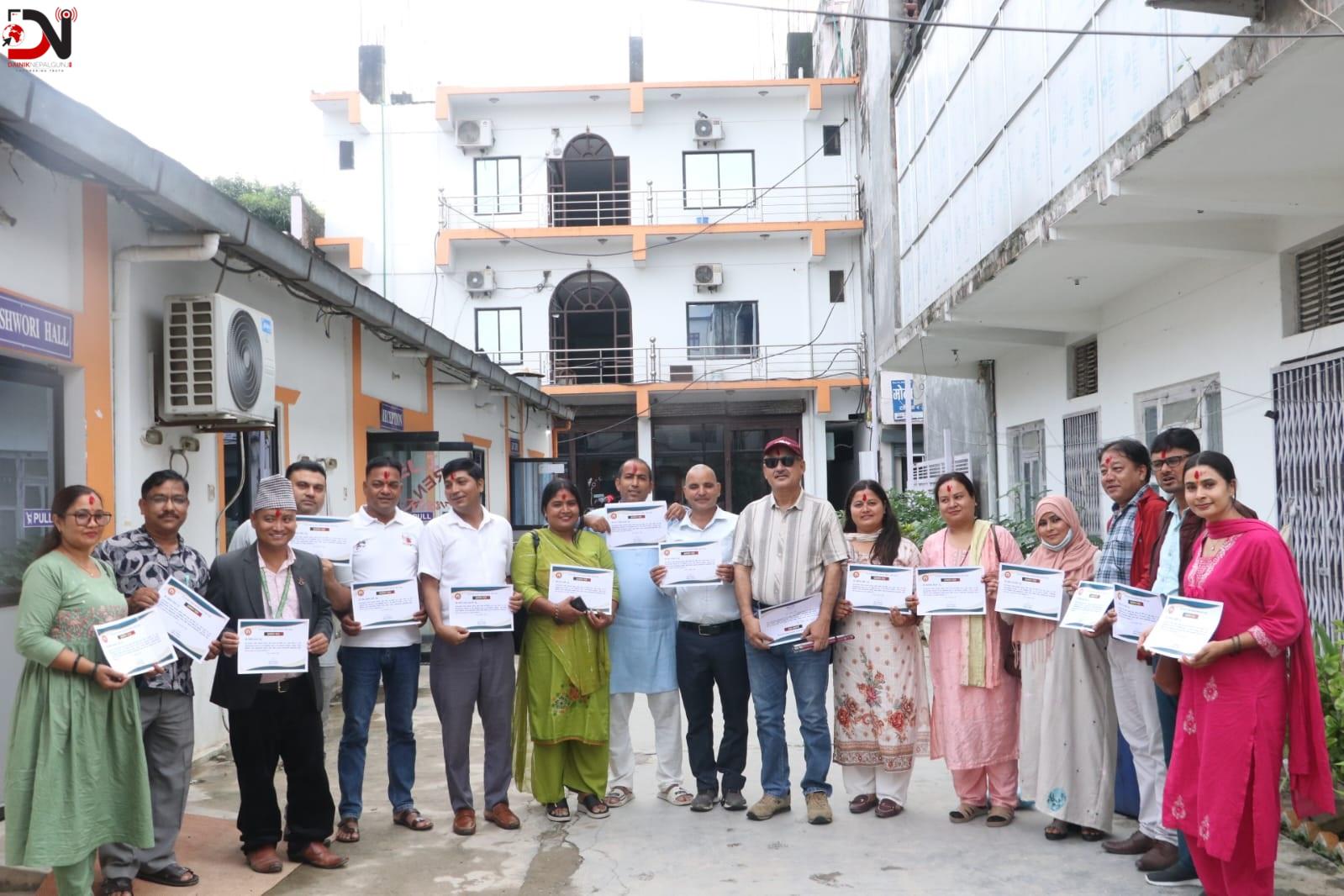 गैरसरकारी संस्था महासंघ बाँकेको नयाँ कार्यसमितिले सम्हाल्यो जिम्मेवारी