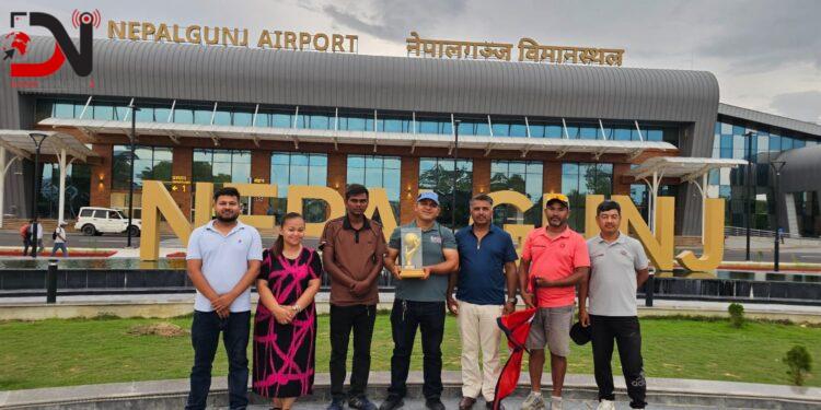 प्रतिष्ठित ‘एम्स सोसल अवार्ड २०२६’ विजेता टिएस ठकुरी फर्किए नेपालगन्ज