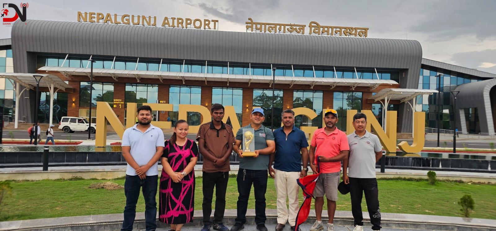 प्रतिष्ठित ‘एम्स सोसल अवार्ड २०२६’ विजेता टिएस ठकुरी फर्किए नेपालगन्ज