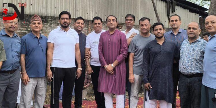 संघको भवन शिलान्यास