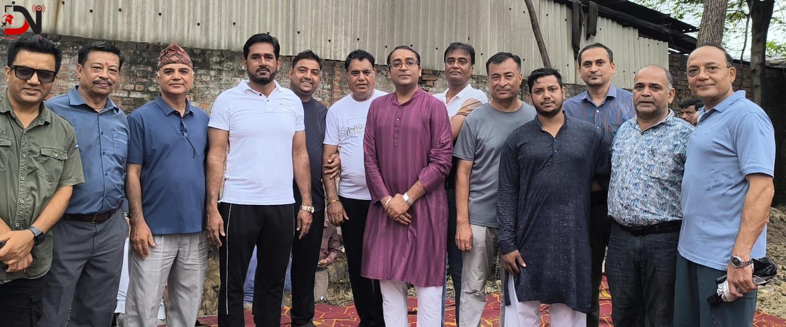 संघको भवन शिलान्यास