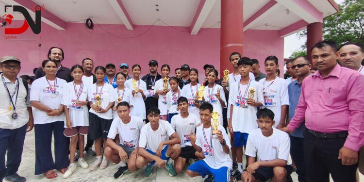 कोहलपुर माइलमा समिर र चेतना बने विजेता