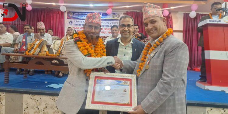 लायन्स क्लब अफ नेपालगन्ज जीवनको अध्यक्षमा जियाउल हक