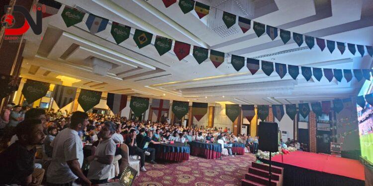 नेपालगञ्जमा विश्वकप फाइनलको रौनक, होटल–क्याफेमा फुटबल समर्थकको भीड