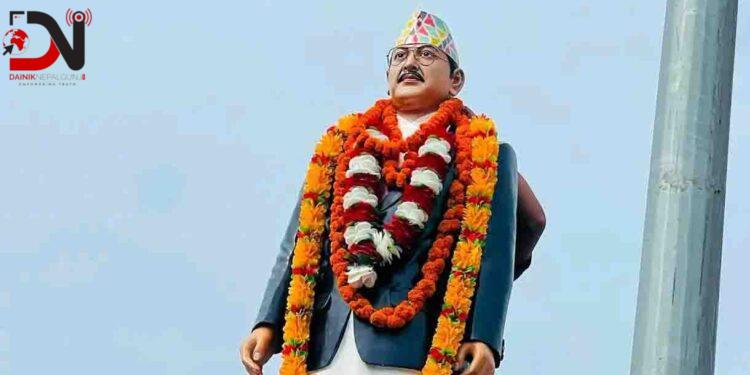 नेपालगञ्जमा एकै दिन छ शालिक अनावरण