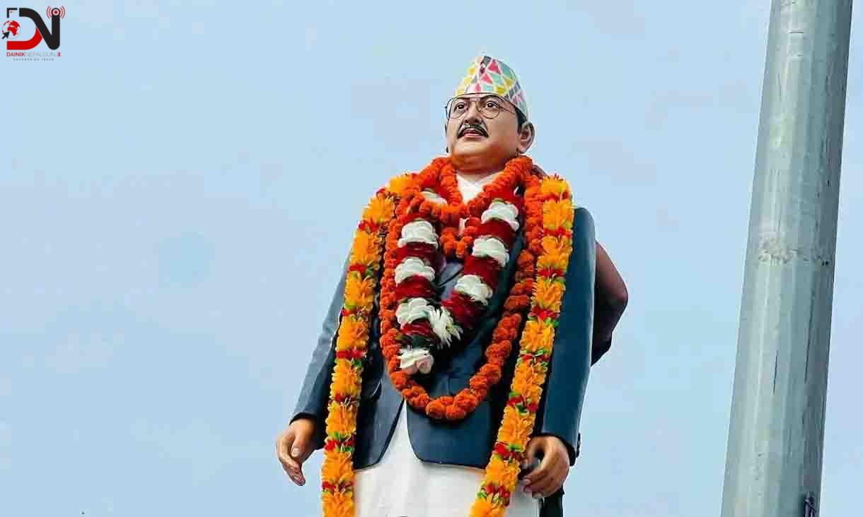 नेपालगञ्जमा एकै दिन छ शालिक अनावरण