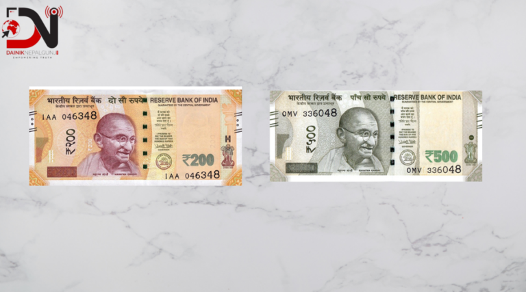 प्रयोगमा आउने भए भारु २ सय र ५ सयका नोट