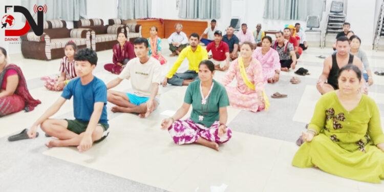 कुरुवालाई योग अभ्यास