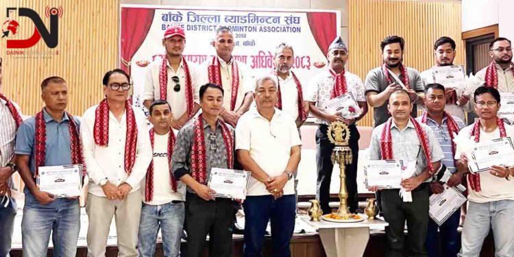 ब्याडमिन्टनमा डा. शाहको नेतृत्व