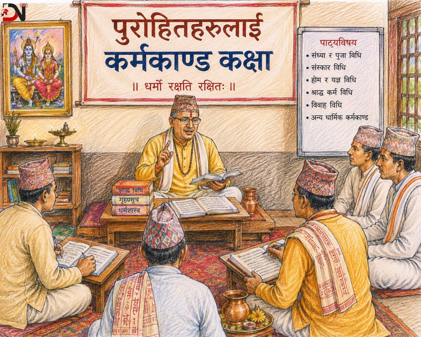 पुरोहितहरुलाई कर्मकाण्ड कक्षा