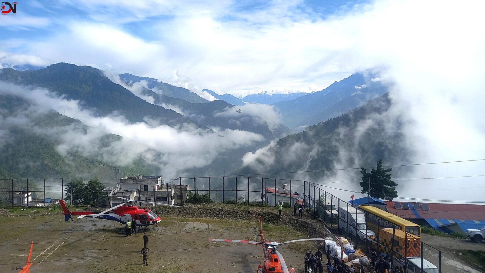 त्रिशूली–३ आयोजनाको सुरुङको प्रवेशद्वार खोज्दै विशेषज्ञ टोली