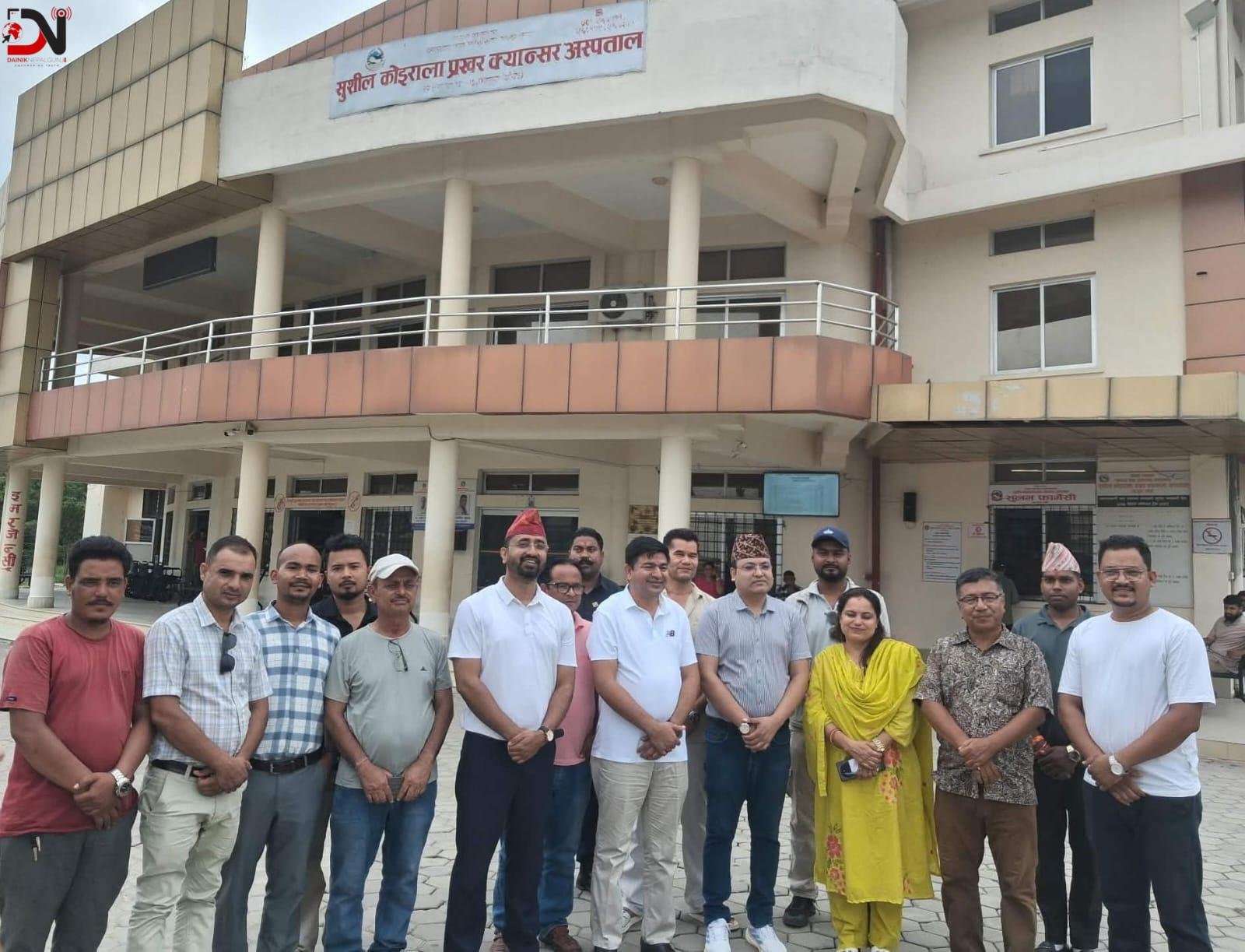 खजुरा क्यान्सर अस्पतालमा प्रदेश सरकारको लगानी प्रतिबद्धता