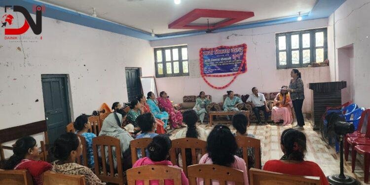 तीज कार्यक्रममा रसुवा बाढीपीडितका लागि सहयोग संकलन
